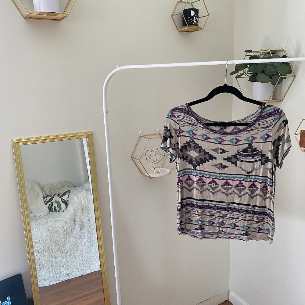 Aztec Pattern Top